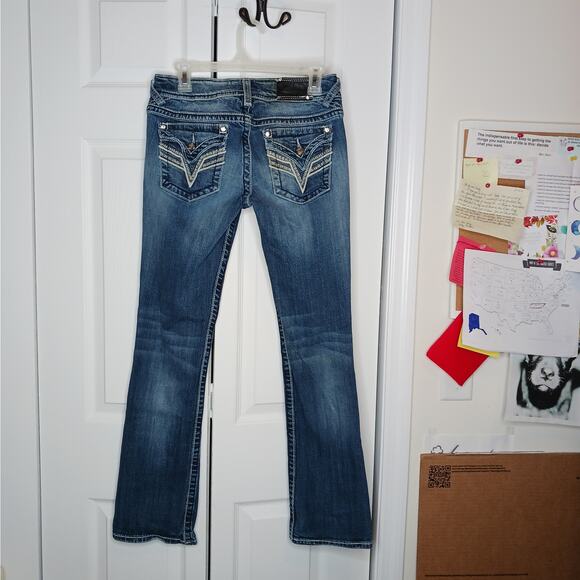 Vigoss The New York Slim Bootcut Jeans Sz 5/6 - Picture 4 of 10